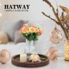 wholesale direct wooden decorative tray candle holder round wood tray home decor,centerpieces plates for table centerpieces for coffeetable,christmas decor bulk purchase at factory prices