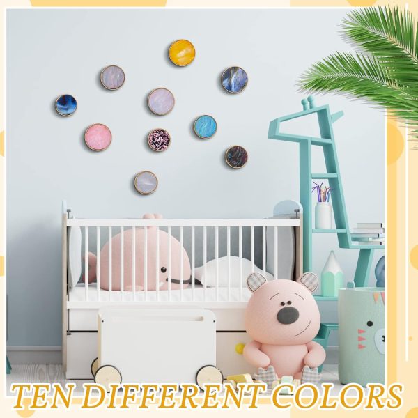 competitive pricing 20 pcs brushed gold shell decorative wall hooks bathroom towel hook hanger cute hat hooks brass hanging knobs for walls round coat hooks for key purse girls clothing hotel coat, 1 , 1.2 , wall mounted one-stop wholesale