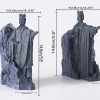supplier direct bookends book end lord of rings hobbit book decoration resin, decorative book stopper binder and dividers, blue, large wholesale prices