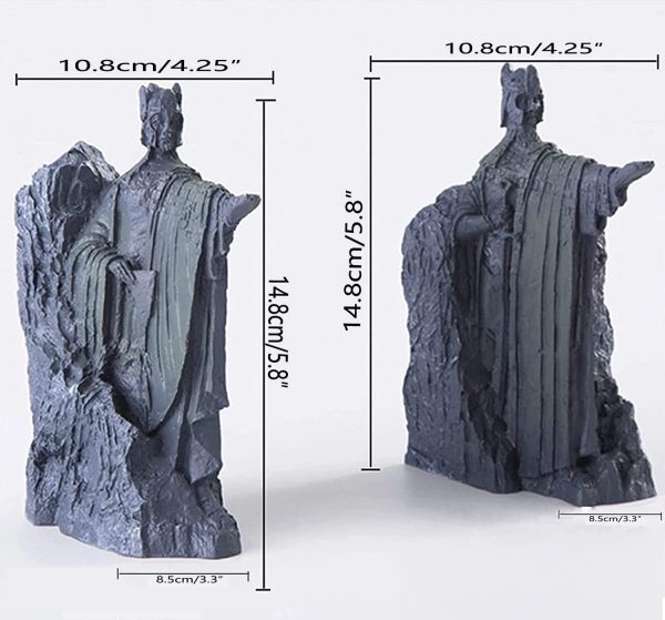 supplier direct bookends book end lord of rings hobbit book decoration resin, decorative book stopper binder and dividers, blue, large wholesale prices