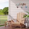 factory direct ferraycle metal bird wall art birds on the branch wall decor leaves with birds metal sculpture bird silhouette metal ornament branch wall hanging sign for balcony garden decor (cute colors) volume discount