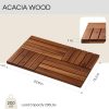 manufacturer direct acacia wood bath mat 23.8” x 15.3”, wooden shower mat for bathroom, footmat, standmat for multipurpose, non-slip floor mat for indoor, outdoor uses (walnut) trade price