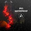 producer to buyer cardinal wind chimes, solar powered red cardinal bird wind chime wind moblie led light, spiral spinner cardinal windchime portable outdoor chime for patio, deck, yard, garden, home discounted pricing