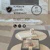 wholesale direct modern luxury 16"x11" woven leather and wooden rectangle tray - jewelry tray, vanity tray, decorative tray, catchall tray, serving tray, and for all occasions by curated collectives (beige, large) bulk purchase at factory prices