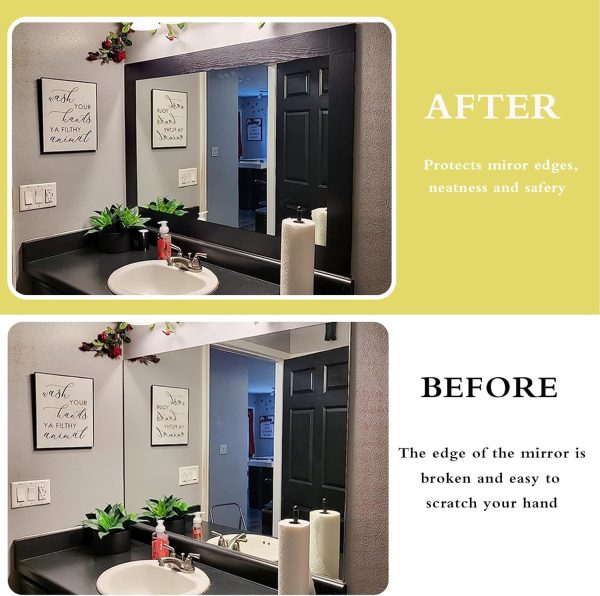 bulk purchase 10m black wood grain removable pvc waterproof border wall decor removable self adhesive kitchen bathroom tiles sticker wallpaper 4.2x390 trade price