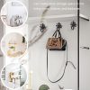 competitive pricing 5 pack coat hooks wall hooks, octopus decorative wall mounted hooks rustic metal hanger for towel, key holder, hanging coats, scarves, bags, purses, backpacks home decor (octopus) one-stop wholesale