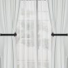 bulk purchase 2 pack adhesive curtain holdbacks curtain tie backs curtain holdbacks no drill curtain pull backs adhesive curtain hooks curtain holders for drapes (2, black) factory discount