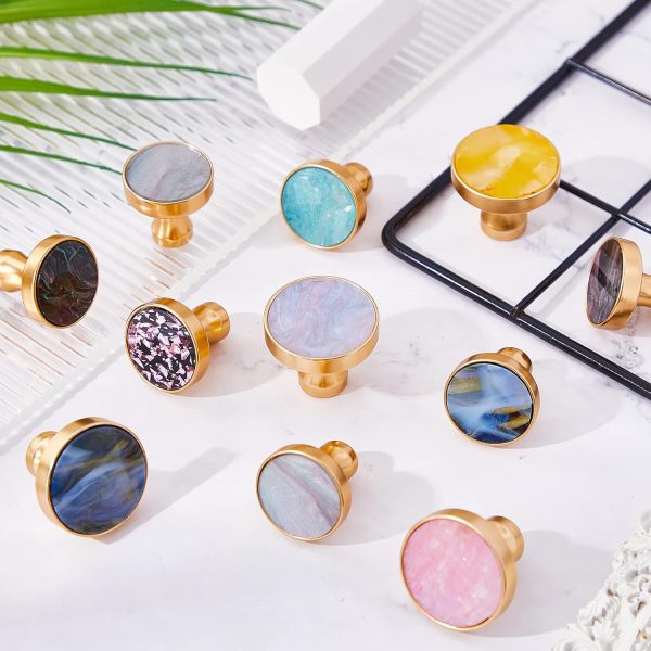 competitive pricing 20 pcs brushed gold shell decorative wall hooks bathroom towel hook hanger cute hat hooks brass hanging knobs for walls round coat hooks for key purse girls clothing hotel coat, 1 , 1.2 , wall mounted one-stop wholesale