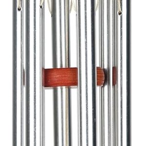 producer to buyer woodstock wind chimes amazing grace chime small (16'') silver wind chime inspirational and memorial gifts wind chimes for outside patio home or garden decor (agss) discounted pricing