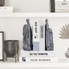 supplier direct bookends height 9.5" book ends decor merchandise resin,gifts for living room bedroom office decoration (9.5 inch) wholesale prices