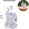 dropship from factory h&d crystal cute elephant figurine collection cut glass ornament statue animal collectible mass production supply