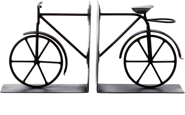 supplier direct hosley's 6.5" high,bookend, retro cycle vintage antique classic bike. ideal gift for wedding, home, party favor, spa, reiki, meditation, bathroom settings o6 wholesale prices