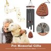 producer to buyer pet memorial gifts, 28" pet memorial wind chimes, dog memorial gifts, pet loss gifts, loss of pet sympathy gift, pet remembrance gift in memory of dog cat discounted pricing