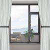 bulk purchase 2 pack adhesive curtain holdbacks curtain tie backs curtain holdbacks no drill curtain pull backs adhesive curtain hooks curtain holders for drapes (2, black) factory discount