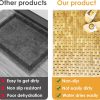 manufacturer direct bamboo bath mat with anti slip pads,23.6x15.8 inches bathroom shower and bathtub floor mats,non slip water proof mat,indoor outdoor use for kitchen bedroom bathroom toilet pet mat floor rug trade price