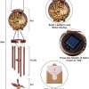 producer to buyer wind chimes for outside 38" hummingbird solar wind chimes outdoor gifts for mom hanging solar lantern, garden decor wind chime for patio yard, christmas windchimes outdoors gifts for women grandma discounted pricing