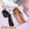 bulk purchase 6pcs curtain ties for drapes - beige curtain ties decorative rope - tassels for curtains drape tiebacks for gazebo, farmhouse outdoor curtain tiebacks factory discount