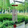 producer to buyer memorial wind chimes outdoor large deep tone, sympathy wind-chime personalized with 6 tuned tubes, elegant chime for garden patio balcony and home discounted pricing