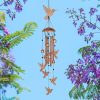 producer to buyer hummingbird wind chimes for outside,metal windchimes,hummingbird gifts for women/men,wind chime garden decor outdoor,memorial/housewarming/birthday/festival gifts,front yard decor discounted pricing