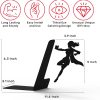 supplier direct artori design book ends to hold books heavy duty - hidden metal bookends for shelves desk or countertop - bookend book holder for home decorative - gift for book end lovers and home décor (supergal) wholesale prices