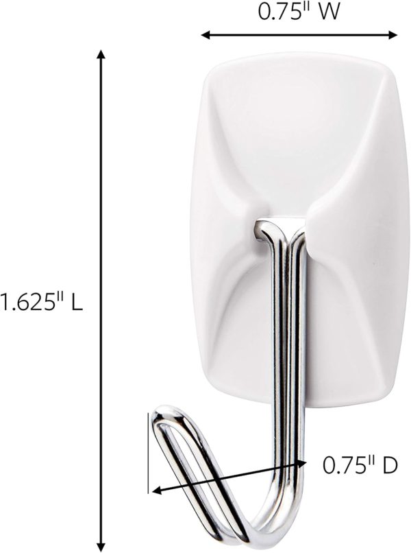 competitive pricing command small wire toggle hooks, 16 hooks and 24 command strips, damage free hanging wall hooks with adhesive strips, adhesive hooks for hanging christmas decorations, holds up to 0.5 lb one-stop wholesale