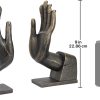 supplier direct design toscano divine offering cast iron sculptural bookend pair wholesale prices