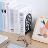 supplier direct eoout bookends for shelves decorative, 5 pairs of tree bookends supports, black metal book stoppers for heavy books, heavy duty book ends for home office school. wholesale prices