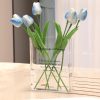 oem/odm services book vase for flowers home décor,artistic and cultural flavor decorative acrylic clear vase for home and office,creative gifts for book lovers. (transparent) affordable bulk deals