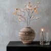 oem/odm services ceramic farmhouse vase rustic decor,pottery decorative flower vases for home decor,boho vase for table, living room,bathroom,shelf,mantel decoration,5.5 inch affordable bulk deals