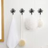 competitive pricing 5 pack coat hooks wall hooks, octopus decorative wall mounted hooks rustic metal hanger for towel, key holder, hanging coats, scarves, bags, purses, backpacks home decor (octopus) one-stop wholesale