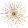 factory direct fetco habitat wa3718w cabers ssilver starbursts metal wall art, metallic 8.5" x 8.5" volume discount