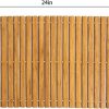 manufacturer direct strand woven bamboo bath mat bathroom rugs floor wood shower bathtub waterproof non slip accessories 16x24 inch easy to clean, suitable for outdoor, light color, 1 pc trade price