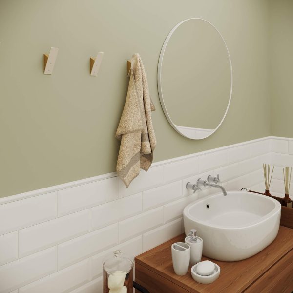 competitive pricing wall coat hook rack - set of 3 - beech wood white metal hooks for hanging coats - hat hooks for wall - decorative wall hooks - hat hangers for wall one-stop wholesale