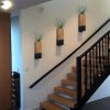 bulk purchase wood wall planter set of 2, modern farmhouse wall decor for living room, bathroom, bedroom, wood hanging vase for dried flowers and faux greenery plants trade price