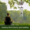 producer to buyer wind chimes for outside 24" cardinal wind chimes outdoor wind chimes home patio outdoor garden decor windchimes outdoors cardinal gifts for women mom grandma sisters discounted pricing
