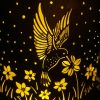 custom wholesale hummingbird solar lantern outdoor hanging, metal bird decor waterproof led decorative light for garden patio yard lawn backyard front porch, christmas thanksgiving birthday gifts for women mom grandma oem/odm services