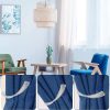 bulk purchase decorative curtain holdbacks,wall mounted window drapery tiebacks for bedroom,livingroom,office come with screws (nickel,2) factory discount