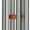 producer to buyer woodstock wind chimes original amazing grace chime, memorial chimes for outside, outdoor decor for patio, porch, garden, sympathy chime, silver, 24" discounted pricing