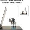 supplier direct master yoda force metal bookend, double-sided printing yoda pattern, creative gift for star war lovers wholesale prices