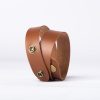 bulk purchase pu leather curtain tie backs, ring clips curtain buckle for window draperies of home hotel curtain holders, rope decoration creative curtains buckle modern minimalist set of 2 (light brown) factory discount