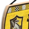bulk purchase harry potter hufflepuff common room hanging wood wall decor - fun hufflepuff sign for teen bedroom or movie room trade price