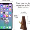 competitive pricing wall hooks decorative wooden coat hooks 2.95in height, small walnut wood and golden metal hooks for hanging hats towels robe clothes keys bags, adhesive or wall mounted, 4 pcs one-stop wholesale