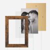 bulk purchase songmics collage picture frames, 4x6 picture frames collage for wall decor, 10 pack photo collage frame for gallery, multi family picture frame set, glass front, assembly required, rustic brown trade price