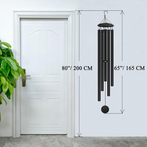 producer to buyer large wind chimes for outside deep tone, 65" deep tone wind chimes for outside porch garden patio balcony memorial room decor, memorial wind chimes sympathy gift for loss of loved one discounted pricing