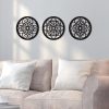 bulk purchase bnesi 3 pieces thickened rustic wood wall decor,modern farmhouse hanging decoration for living room bedroom hallway decor office kitchen wall decoration (modern style) trade price