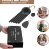 producer to buyer wind-chimes-outdoor-large-decor, deep tone soothing melodic tones windchimes, wind chimes for outside, memorial wind chimes best gift for mom women grandma neighbors（32" black） discounted pricing