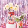 oem/odm services ban.do small cowboy boot vase, cute cowgirl boot vase, colorful ceramic shelf decor for home or office, unique/quirky/funky/fun flower vase doubles as pencil cup, giddy up affordable bulk deals