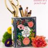 oem/odm services steel mill & co original book-shaped decorative vase, ceramic vases for home decor, cute bookshelf decor, unique vase for book lovers (small - secret garden) affordable bulk deals