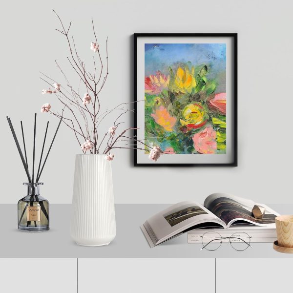 oem/odm services white ceramic vase, gukjob flower vase ceramic vase for flowers, decorative white vase for pampas grass, small vase for home living room dining table farmhouse office decor (white) affordable bulk deals