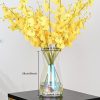 oem/odm services 8 inch iridescent glass flower vases for centerpiece table home indoor desk decor,ins modern boho style vase for wedding housewarming gift affordable bulk deals